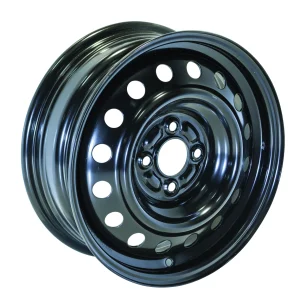 RTX Wheels – Steel Wheel – Black – 15″x5.5″ 40mm – All weather Wheels – X45619